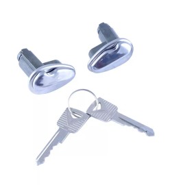 DENNIS CARPENTER FORD RESTORATION PARTS DOOR LOCK CYLINDERS W/ KEY - 1953-60 FORD TRUCK, 1952-63 FORD CAR  B7A-7021984-P