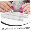 OHPHCALL 2sets Empty Cuticle Oil Pens Refillable Nail Oil Pen