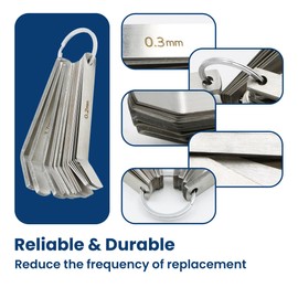 ASTROSYNC Feeler Gauge Jake Brake Tool Set Fit for Volvo Mack MP7 MP8 MP10 D12 D13 D16 Engines, Intake and Exhaust Valve Adjustment Tool Kit Replace 88880052 85111377 88880053, 14PCS