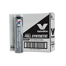 Valvoline Moly-Fortified Gray Full Synthetic Grease 14.1 OZ Cartridge, Case of 10