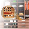 Bellsal Bamboo Silverware Drawer Organizer, Kitchen Utensil Drawer Organizers, 12"x15.7"