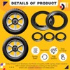 10 Pack Push on Dolly Wheel Lock Washers Fits 5/8
