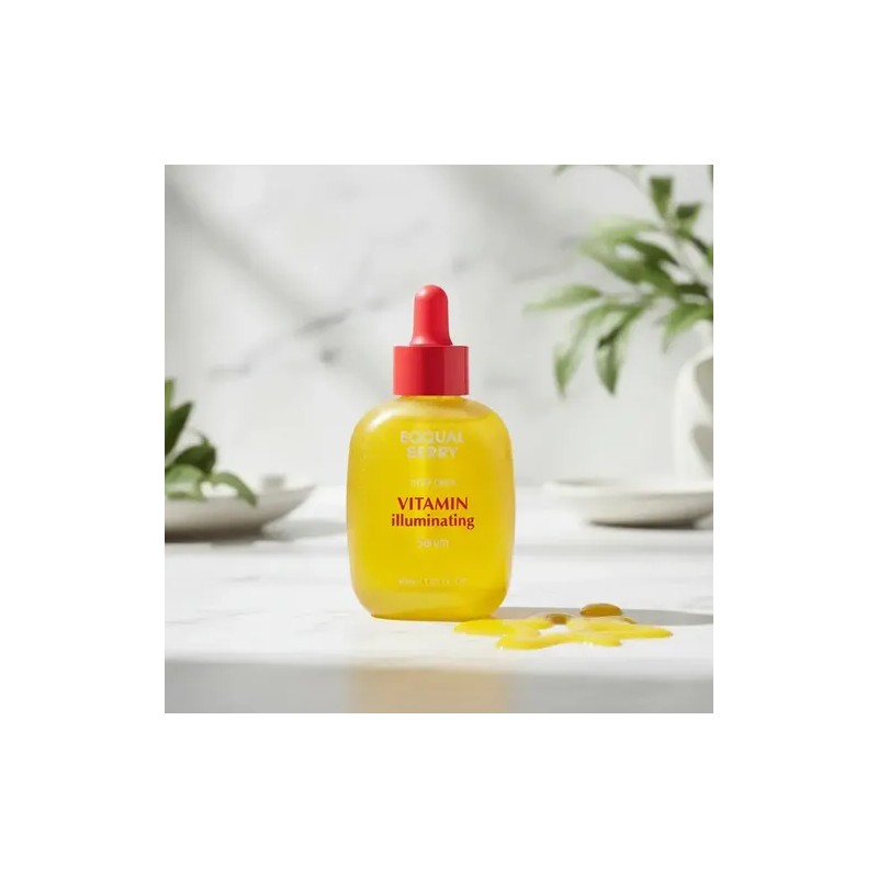 2pc Eqqualberry Vitamin C Illuminating Serum 30ml Normal Día