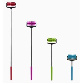 Ausziehbarer Massage Roller mit gummierten Griff ca.51cm