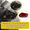 Goholy Car Door Side Rearview Mirror Cover Compatible With Nissan