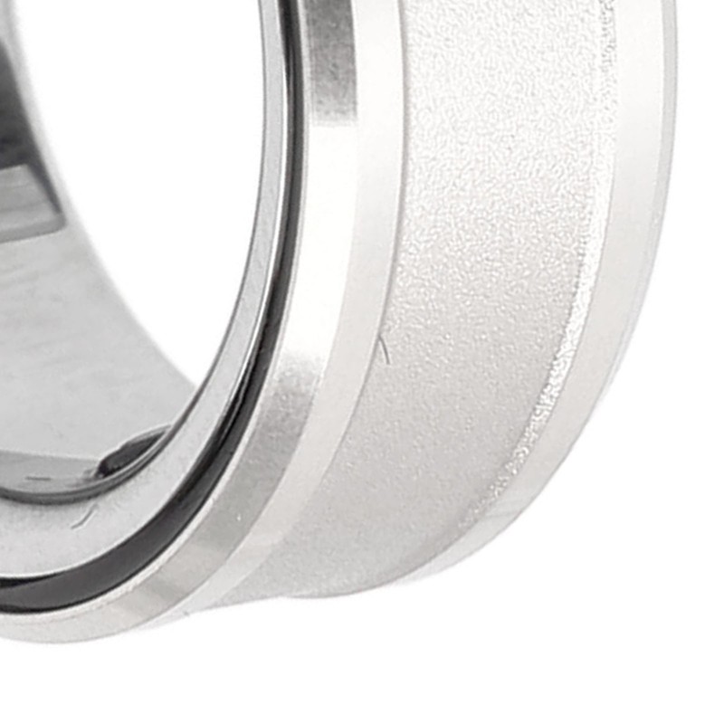 Smart Health Ring Sleep Monitor IP68 Waterproof Metal Activity Tracker