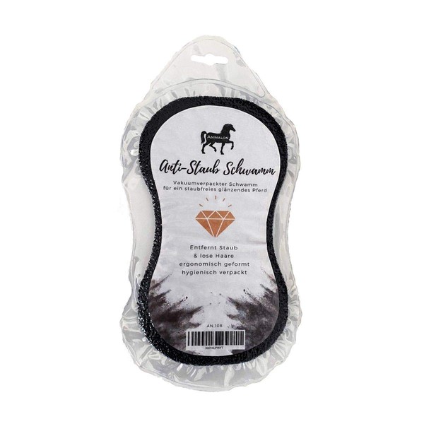 Animalon Anti-dust sponge, horse care, dust brush, horse dust removal,