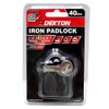 Dekton 40MM Iron Padlock | Heavy-Duty Iron Construction with Tough