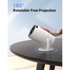 Mini Projector 180LM with WiFi 6 & BT 5.2 Native
