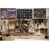 46.85"(W) x 45"(H) inch Tactical Patch Board Display,Emblem Patch Hanging