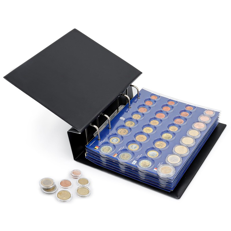 SAFE 7317 Coin Album Scrapbook for Coins in Capsules |