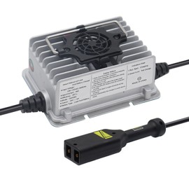 36V 5A Golf Cart Battery Charger for 36V Golf Cart Battery EZGO TXT Medalist, Fully Medalist，36 Volt Trickle Charge D-Plug/powerwise Plug Automatic