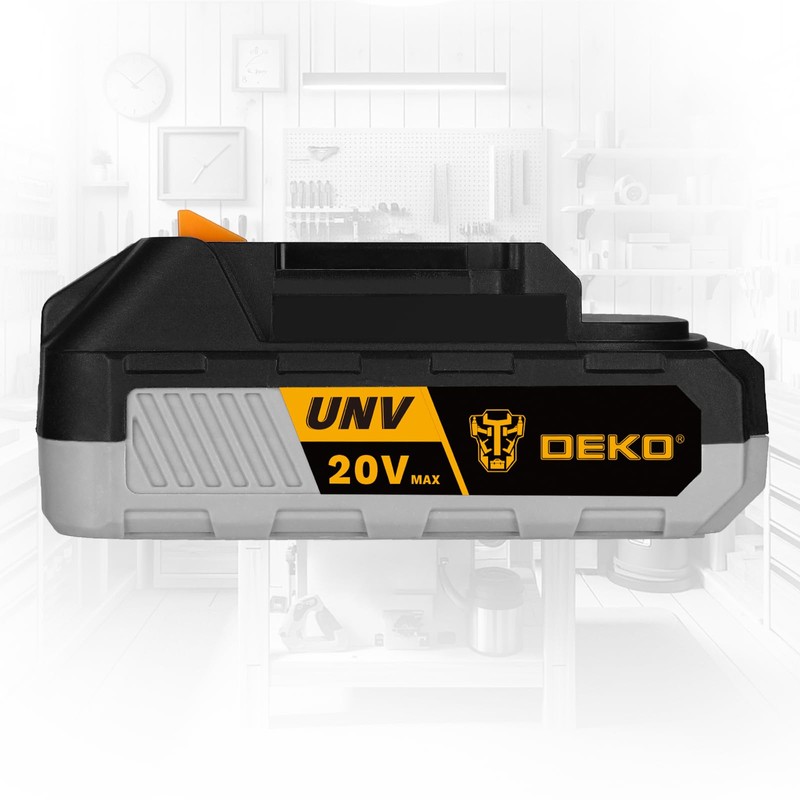 DEKOPRO 20V 1.5ah Rechargeable Battery for Electric Drill 20V Electric