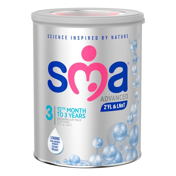 SMA Advanced Growing Up Milk 1-3yr, 800g
