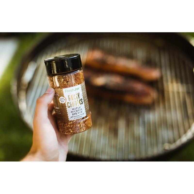 FreshJax Seasoning Spice Rosy Cheeks Organic Maple Bourbon BBQ Rub