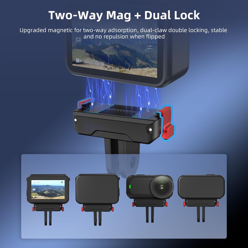 Set of 2 Magnetic Quick Release Adapter for DJI Osmo