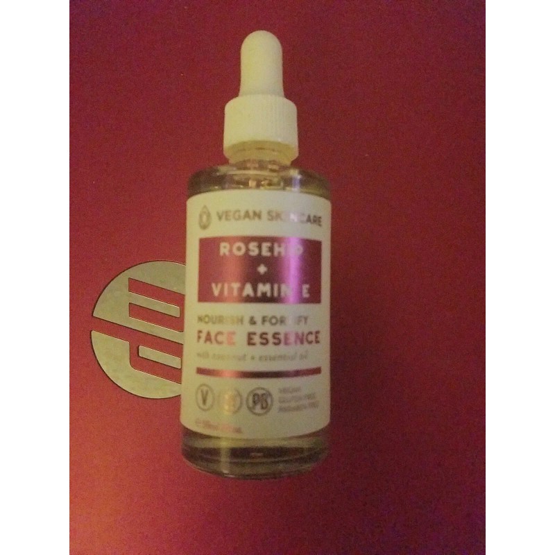 VEGAN SKINCARE ROSEHIP + VITAMIN E NOURISH & FORTIFY FACE