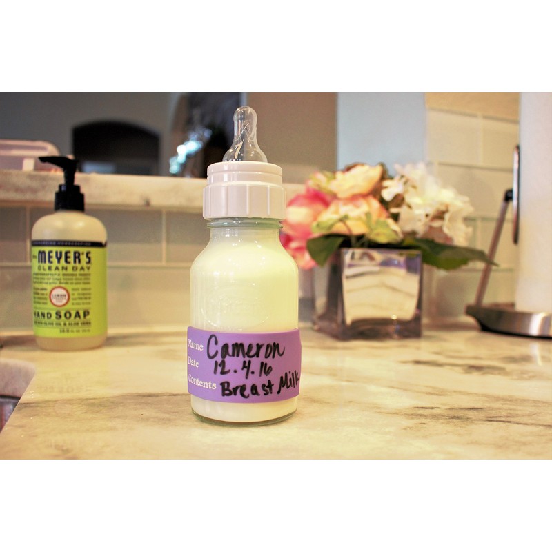 Pumpkin Doodle The Original Write and Reuse Baby Bottle Labels