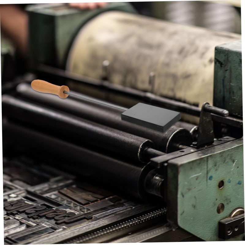 TEHAUX 2pcs Graphite Glass Blowing Mold Ingot Casting Versatile Casting