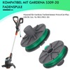 Eyoloty Grass trimmer thread spool 5309-20 suitable for Gardena turbo