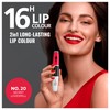 Dermacol NEW 16-Hour Lip Colour, Highly Pigmented Glossy Lip Stain,