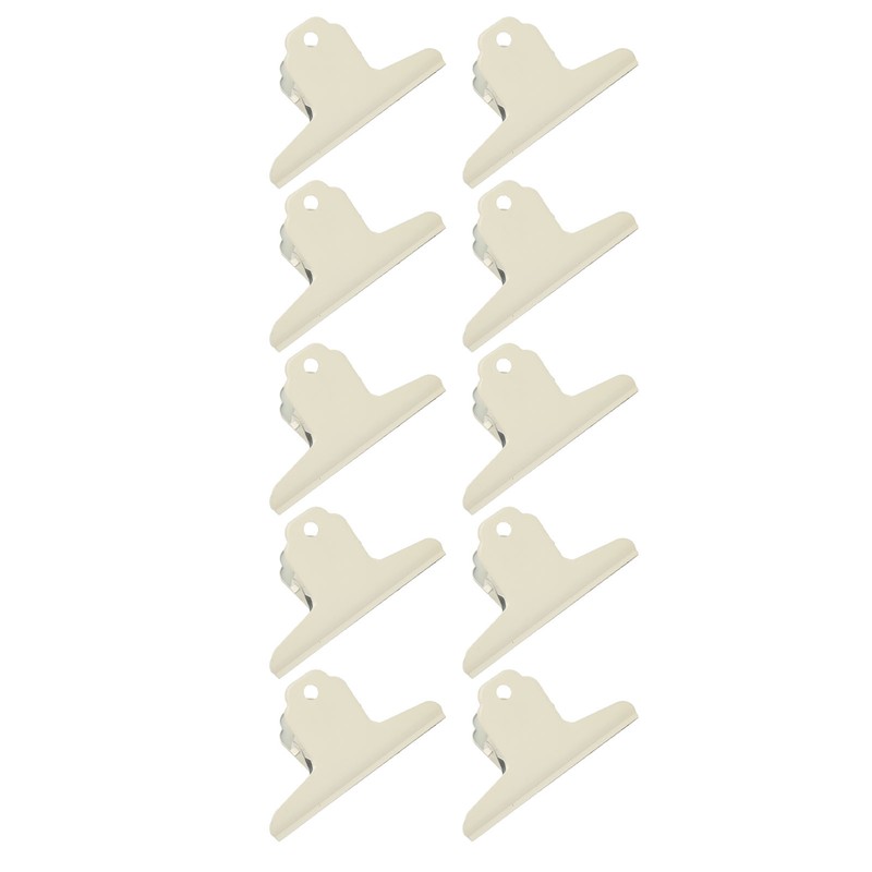 10Pcs Hinge Clips Large Metal Hinge Binder Clips for Paper