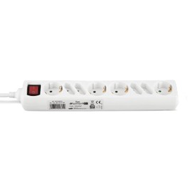 REV Power Strip - Multiple Socket 8-Way 3500 W Cable 5 m White
