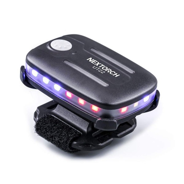 Rechargeable Police Warning Strobe Shoulder Lights LED Flashling Safety Clip Lamp for Outdoor Rescue,Traffic Guidance,Police patrols,Cycling,Night Run