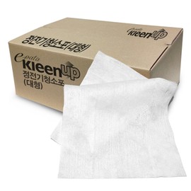 Epata Cleanup Large capacity bulk packaging Excellent removal of fine dust Electrostatic cleaning cloth_large, large_300 sheets / 에파타클린업 대용량 벌크포장 미세먼지 제거 탁월 정전기청소포_대형, 대형_300매