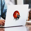 CafePress Shiny Ladybug Sticker Square Bumper Sticker Car Decal