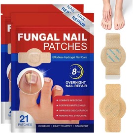 Parches Cuidado para Uñas de Pies, Mejorar el Aspecto de las Uñas