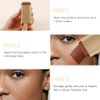 Base Maquillaje Mate Barra Corrector Cobertura Total Resistente Agua Hidratante