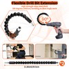 33Pcs Drill Bit Extensions Set-2 Pcs 105Right Angle Bit, Universal