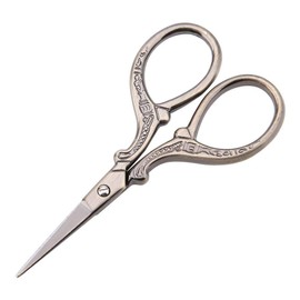 Vintage Sewing Set Scissors Stainless Steel Cross Stitch Antique Sewing Scissors Embroidery Scissors Multifunctional DIY Crafts Scissors Craft Accessories for Sewing Embroidery (Bronze)