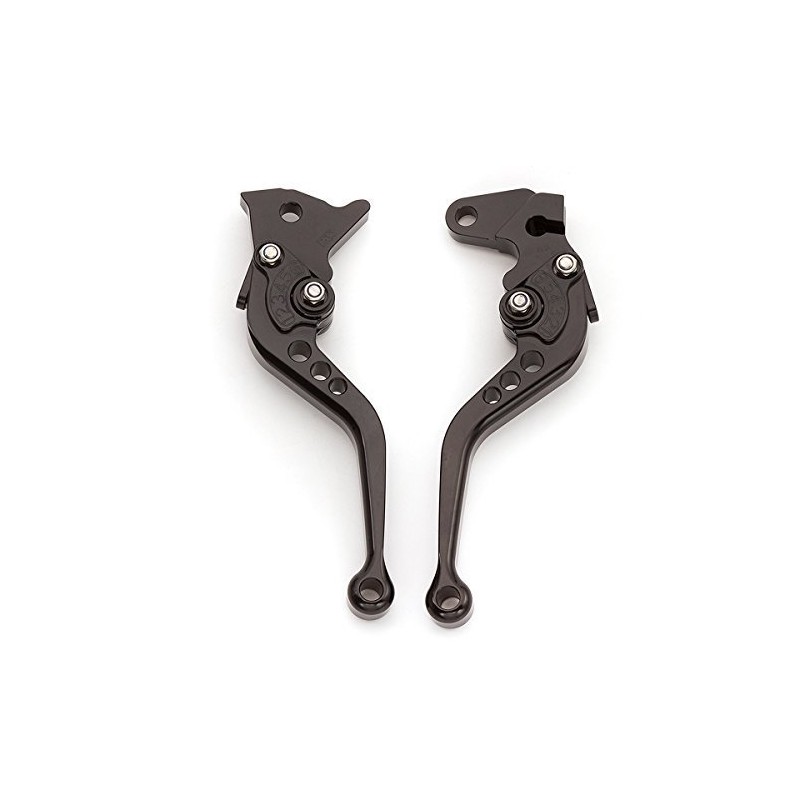 FXCNC CNC Aluminum Short Adjustable Brake Clutch Levers Compatible with