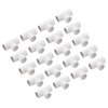 QUARKZMAN PVC Pipe Connector T-shaped Coupling Connection Pipe White 16mm