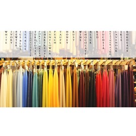 Traditional Danish Style Pointed 17 Inch Dripless Taper Candles - 2 Pairs (Wine Red)