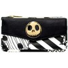 Nightmare Before Christmas Patchwork Metal Jack Badge Purse Clutch Coin