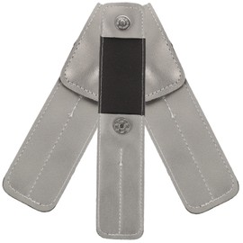 Mikinona 3pcs Eyelash Tweezers Holder Bag Portable Pu Storage Case for Travel Magnetic Snap Closure Lightweight Eyelash Extension Tweezers Pouch for Home and