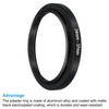 PATIKIL 34mm-37mm Metal Step Up Ring Camera Lens Filter Adapter