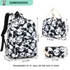 Fuyicat Panda School Backpack Set for Girls, 3-in-1 Kids Teens