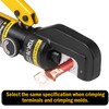 TOORGO 10 Ton Hydraulic Crimping Tool, 12 AWG to 2/0