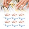 100Pcs Paper Clips Unique Dinosaur Shape Lightweight Portable Electroplating Process