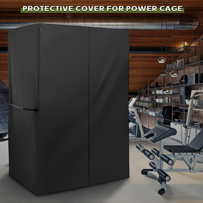 Starcrew Squat Rack Cover, Waterproof Power Cage Cover, Protective Power