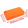 AYLIFU Palette Resin Tools Dental Tray Orange 3.93×2.24×0.66inch Light Shield