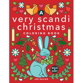 A Very Scandi Christmas Coloring Book: Scandinavian-inspired Holiday Coloring for Everyone