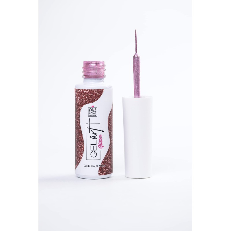ONE SHOT LACCOVER - GEL ART GLITTER COLLECTION, Gel Painting