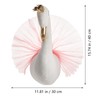 3D Wall Hanging Decoration Cute Crown Dress Swan Wall Art