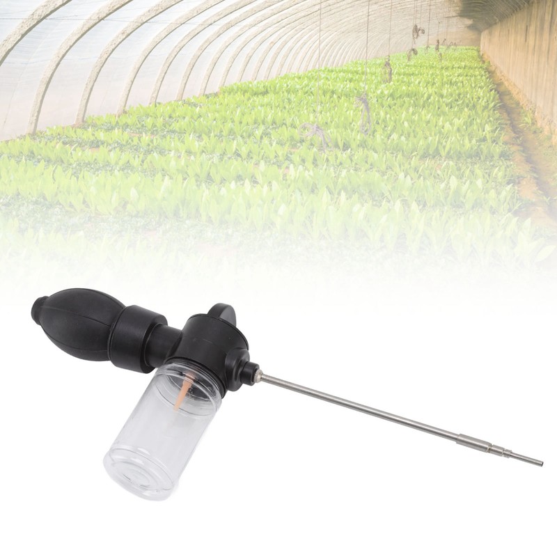 Pest Control Bulb Duster with 3 Stainless Steel Nozzles Termite