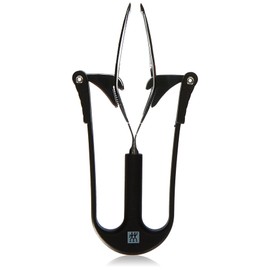 ZWILLING Automatic Tweezers for Easy Plucking Eyebrows, Hair Gentle Removal, Stainless Steel, 100 mm